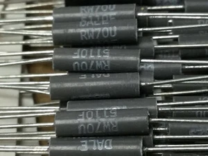 (2 PC)  DALE  RW70U5110F  Wirewound Resistor  1 W, 1 %, 20 ppm, 511 ohm - Picture 1 of 2
