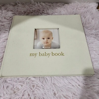 Pearhead Baby Memory Book Boys & Girls  Timeless First Years To Kindergarten - Image 1 of 4