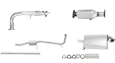 Fits: 1998 1999 2000 2001 2002 Honda Accord 2.3L  Automatic Full Exhaust - Image 1 of 2