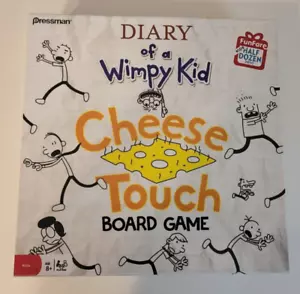 Diary of a Wimpy Kid Cheese Touch Board Game Complete CIB 2010 Pressman Rare - Picture 1 of 9