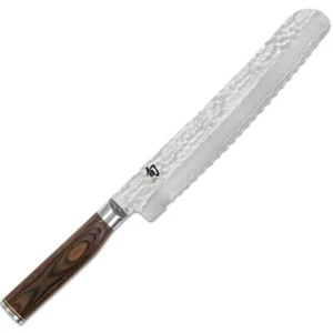 Coltello pane seghettato damasco Kai TDM-1705 cm 23 - Foto 1 di 7