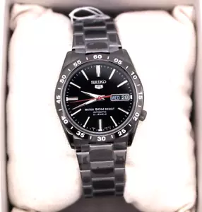 SEIKO SEIKO 5 SNKE03K1 Automatische Herrenuhr aus Japan Neu Authentisch Schwarz - Bild 1 von 19