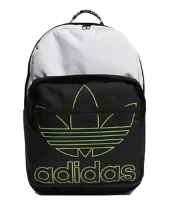 Adidas Originals Trefoil Pocket Backpack Bag Unisex Black EV8000 One Size NEW - Picture 1 of 7