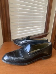 ZAPATOS MOCASINES CORDOBESES ALDEN X BROOKS BROTHERS 10.5D SIN FORRO CONCHA NEGRA 10.5 D - Imagen 1 de 24