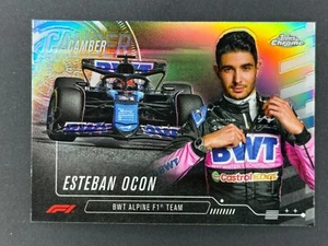 2024 Topps Chrome Formula 1 Camber #CAM-6 Esteban Ocon - Picture 1 of 3