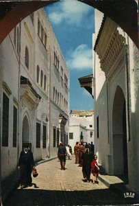 ANTIGUA POSTAL CALLE VIEJO TETUAN MARRUECOS AFRICA POSTCARD POSTKARTE CC01536 - Bild 1 von 1