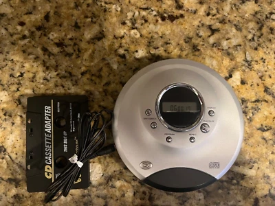 Walkman CD Durabrand modelo CD-565 con adaptador de casete Foto 1 de 3