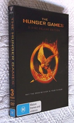 THE HUNGER GAME (DVD, 3-DISC DELUXE EDITION) R-4, LIKE NEW, FREE POST AUS-WIDE - Image 1 of 2