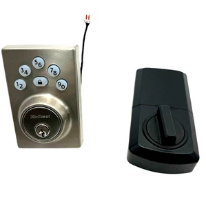 Kwikset Powerbolt 240 Keypad Electronic Deadbolt Satin Nickel 992400-004 (OB) - Picture 1 of 9