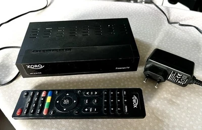 XORO HRT 8730 DVB-T2, DVB-C HEVC HD-Receiver mit Fernbedienung /Netzteil - Bild 1 von 4