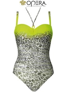 Opera Badeanzug Einteiler mit Animalprint Gr.38 C-Cup UVP : 139€ - Bild 1 von 2