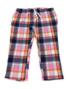 Old Navy Pajama Pants Womens Size 3X Flannel Pink Plaid - NWOT - Picture 1 of 7