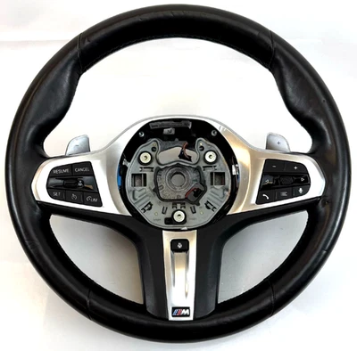 17-23 BMW 540i 530i M550i G30 M-Sport Steering Wheel Heated w Paddles OEM - Image 1 of 4