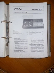Service Manual Wega KS 3341 HiFi System, ORIGINAL - Picture 1 of 1