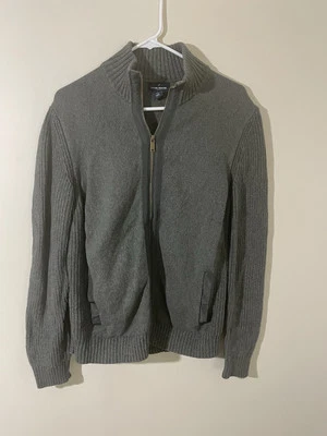 Chaqueta Daniel Hechter Paris Gris Tejido Mixto Cremallera Completa Talla Pequeña Algodón Preppy Foto 1 de 4