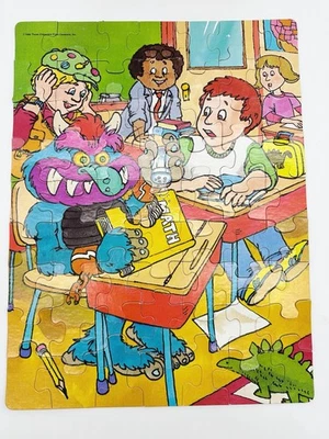 VINTAGE 1986 MY PET MONSTER 63 PIECE JIGSAW PUZZLE 100% COMPLETE 4744  11" x 15" - Image 1 of 4