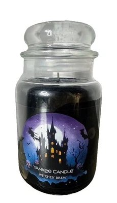 Yankee Candle WITCHES' BREW 22 oz. Vela - Pachulí exótico dulce picante - NUEVO Foto 1 de 2