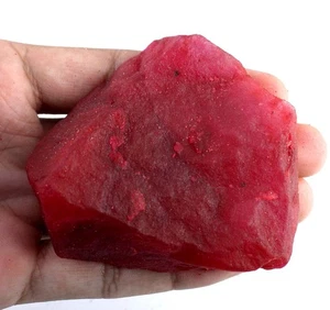 Pietra Preziosa Zaffiro Arancio Naturale 680 Ct Certificata Grezza T19040 Investment Grade - Foto 1 di 10