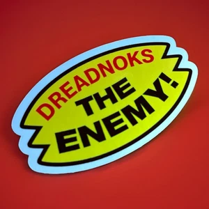 G.I. JOE DREADNOKS THE ENEMY Metallic Vinyl Sticker 3x5 - Picture 1 of 1