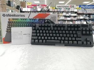 SteelSeries Apex 7 TKL Gaming Keyboard Blue Switch QX2 Mechanical Switch - Picture 1 of 11