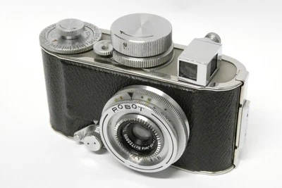 Robot I mit Carl Zeiss Jena Tessar 3,5 / 3cm Objektiv Sammlerstück - Bild 1 von 4