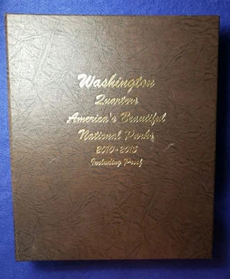 2010-2013 ATB National Parks 80 Coins Included PDS & S Silver Proof in Dansco - Image 1 of 4