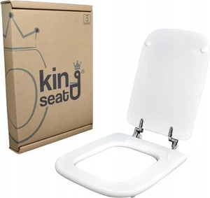 Sedile wc F5 Sì in poliestere con anima in legno, serie Conca di Ideal Standard - Foto 1 di 7