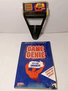 Game Genie (Nintendo NES) Video Game Enhancer w/ Codebook, Gold, Tested *READ* - Picture 1 of 15