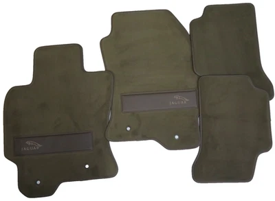 Juego de alfombrillas para Jaguar X-Type X Type 2004-08 Mocha OE C2S35348AMB Foto 1 de 4