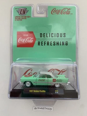 Nuevas Máquinas M2 Coca Cola Delicious Refreshing 1957 DeSoto Fireflite 🔥 Foto 1 de 3