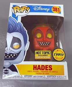 Nuevo Funko Pop Disney 381 Brilla en la Oscuridad Rojo Hades CHASE Hot Topic Exclusivo - Imagen 1 de 6