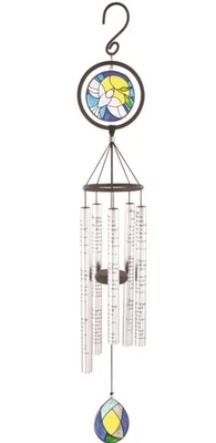 Carillones de viento Carson Sonnet Amazing Grace 35 en vitral nuevos sin caja #60376 Foto 1 de 4