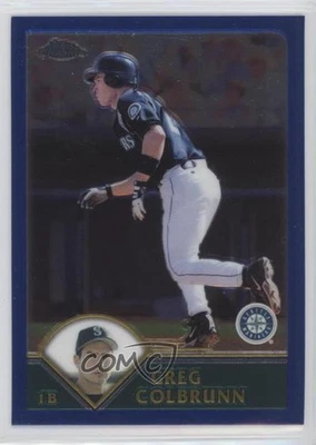 2003 Topps Chrome Traded & Rookies Greg Colbrunn #T77 - Image 1 of 2
