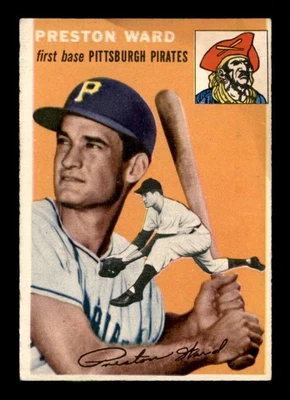 1954 Topps #72 Preston Ward   VG/VGEX X3244177 - Image 1 of 2
