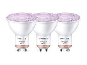 Bombilla inteligente-Philips Smart LED Foco 50W PAR16 GU10 x3, 3 uds, Full Color - Imagen 1 de 3