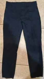 Spanx The Perfect schwarze Hose Knöchelschlitz Rückennaht Skinny Ponte Hose #20251Q - Bild 1 von 9