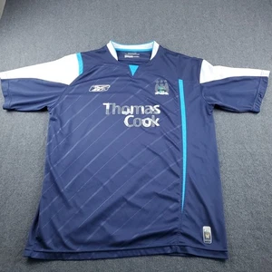 Manchester City Reebok 2005/2006 Auswärtstrikot Fußball Trikot Large - Bild 1 von 24