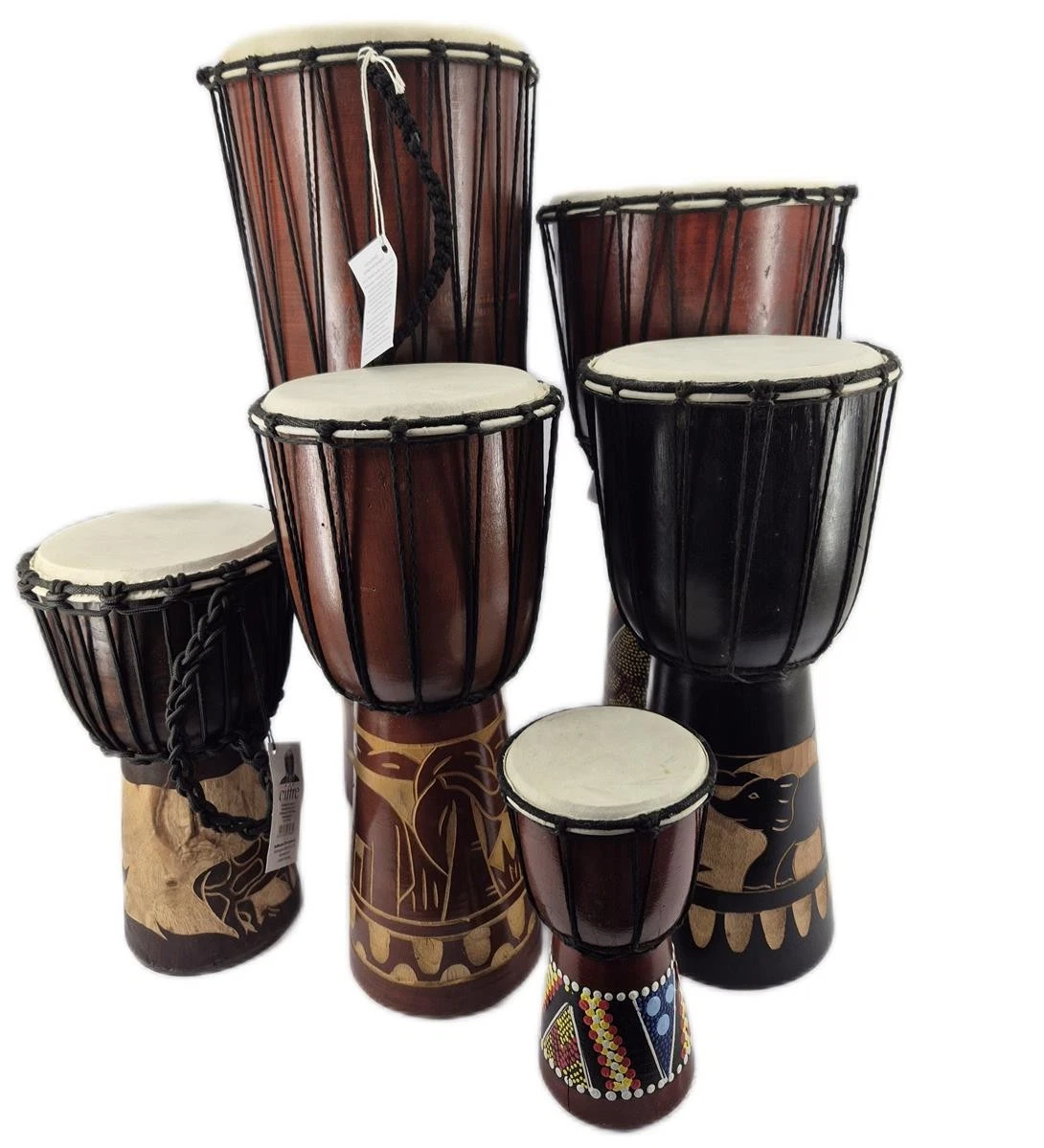 Djembe Trommel Bongo Drum Handtrommel Buschtrommel Percussion Kinder
