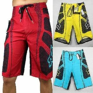 AU Foxs Mens Swimwear Board Surf Shorts Boardshorts Beach Pants Blue 30-44 - Picture 1 of 43