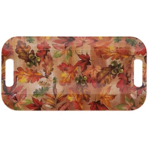 Melamine Serving Tray 15 x 8 Bright Autumn Platter Fall Decor Boston Intl - Picture 1 of 1