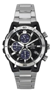 Casio EDIFICE Sospensione Chronograph Stopwatch Solar EQS-960D-1AV Mens Watch - Picture 1 of 4