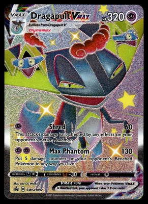 Pokemon TCG SWSH: Sword & Shield Promo Cards #SWSH097 Dragapult VMAX NM - Image 1 of 2