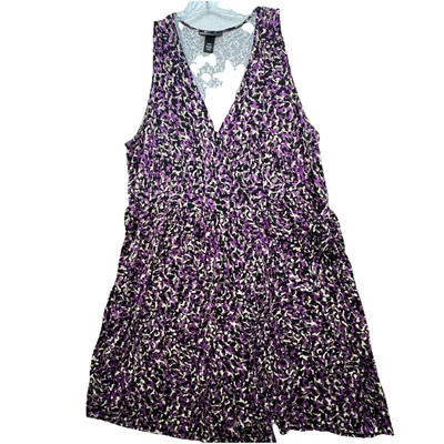 Vestido Lane Bryant para mujer talla 22/24 True Wrap tejido sin mangas elástico Foto 1 de 4