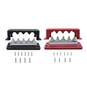 Bus Bar 300V 600A M10 Studs Dustproof Heavy Duty Power - Picture 1 of 15