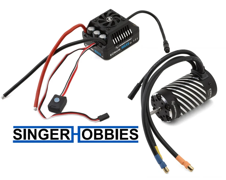 Hobbywing EZRun MAX6 G2 Sensored Brushless ESC & Motor Combo HWA38010803