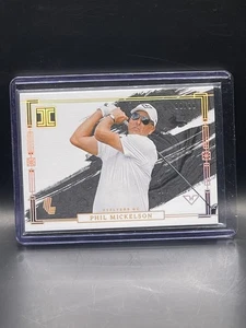 2024 Panini Impeccable LIV Golf Phil Mickelson Gold /10 - Picture 1 of 4