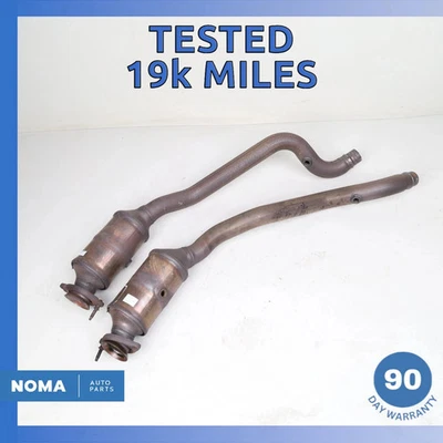 Juego de tubo de escape lateral izquierdo y derecho 16-20 Jaguar X152 F-Type-S tracción trasera OEM 19k Foto 1 de 4