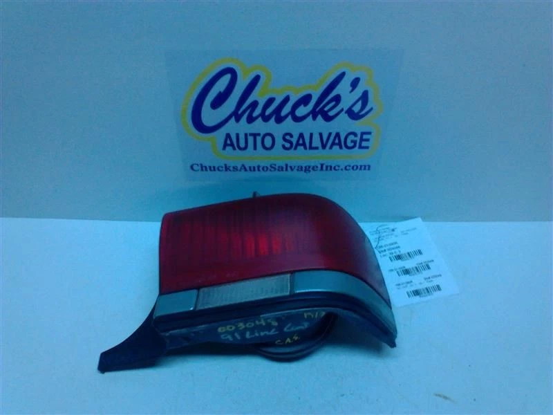 Passenger Right Tail Light Ends Fits 90-93 LINCOLN CONTINENTAL 31372 - Image 1 of 3