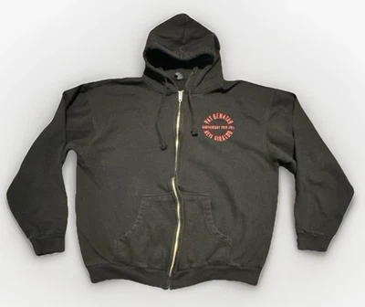 Sudadera con Capucha Pat Benatar Neil Giraldo Para Hombres L Negra 2015 Tour Cremallera Tultex De Colección Foto 1 de 4