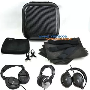 Nuova custodia rigida borsa da trasporto per cuffie argento HD 280 380 PRO HMD 280 PRO - Foto 1 di 19